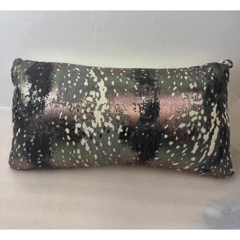 Rizzy Home 14x26” Abstract Decorative Rectangular Pillow